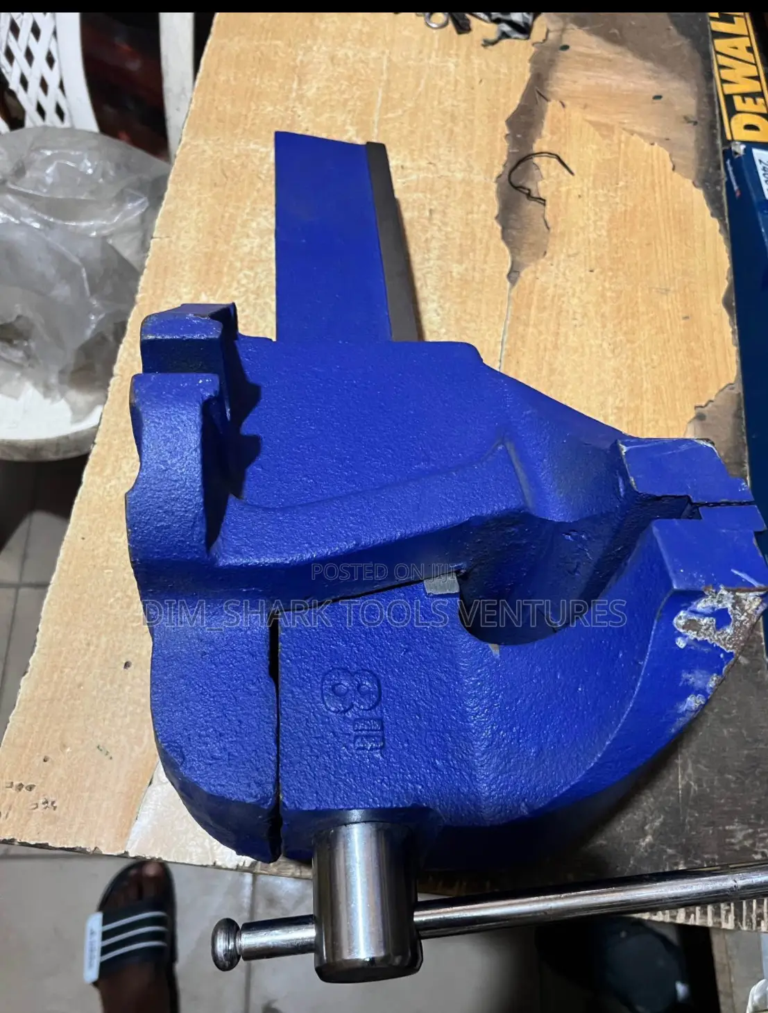 8” Bench Vise Record(Heavy Duty)