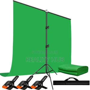 Green Screen Background With T Stand 10x10ft