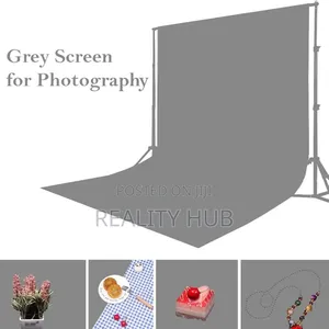 10by 10 Grey Screen Backdrop for Background for Photography,