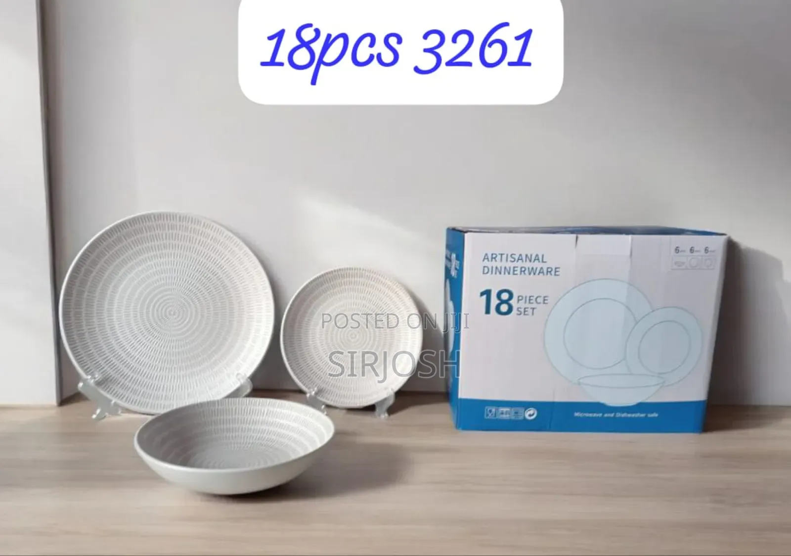 18pcs Dinner Plate Set