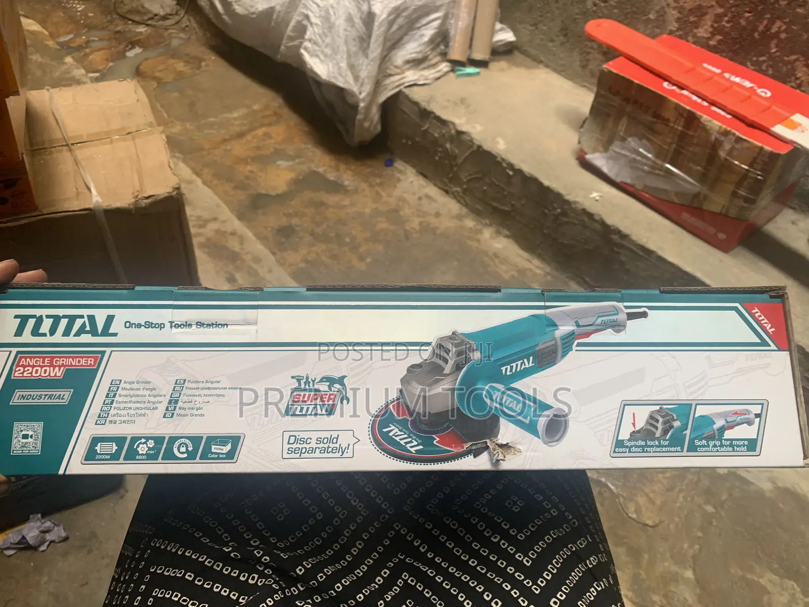 Total Angle Grinder 2200w
