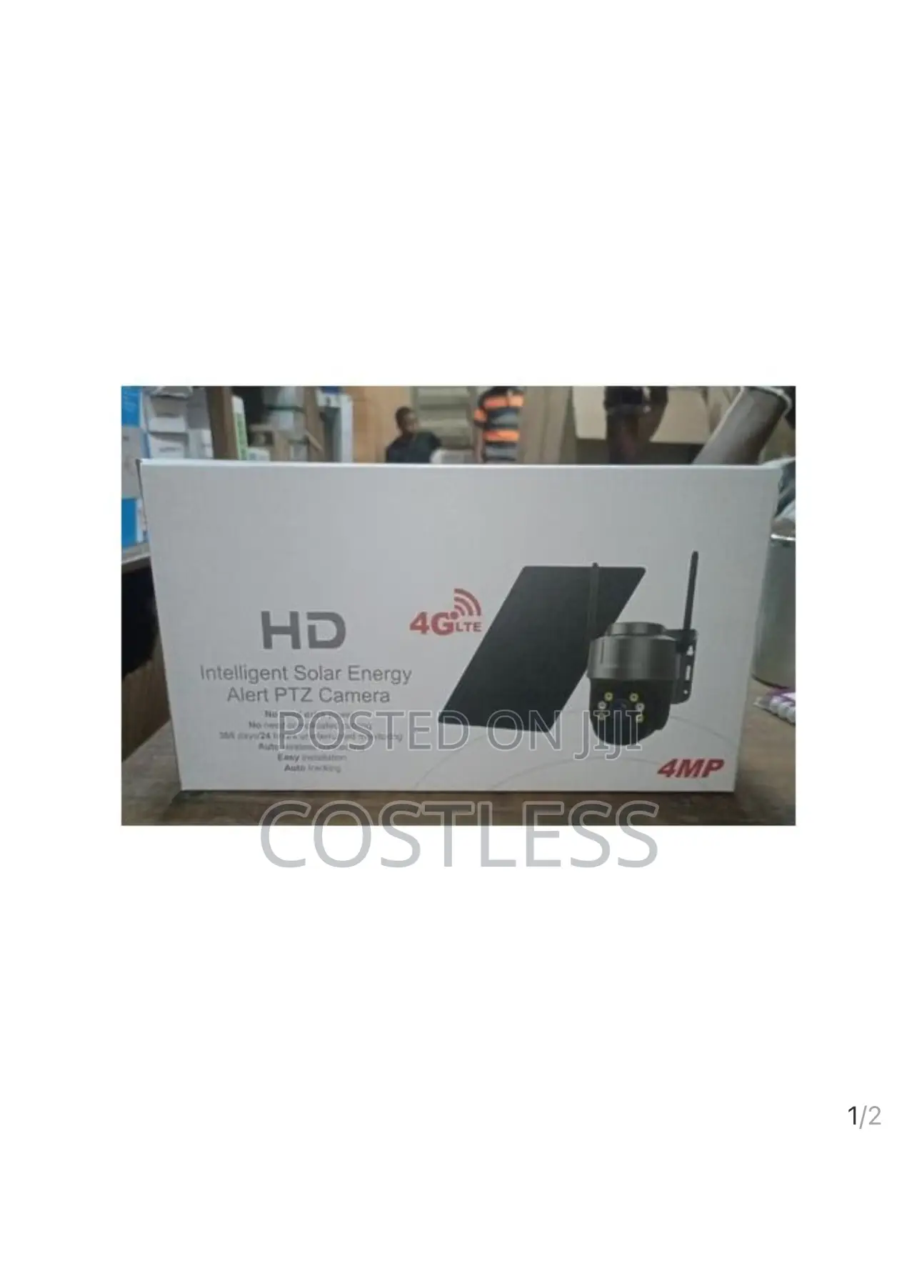 Solar Powered 4G Simcard PTZ CCTV