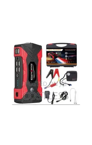 High Power Jump Starter Power With Tyre Inflator Air Pump