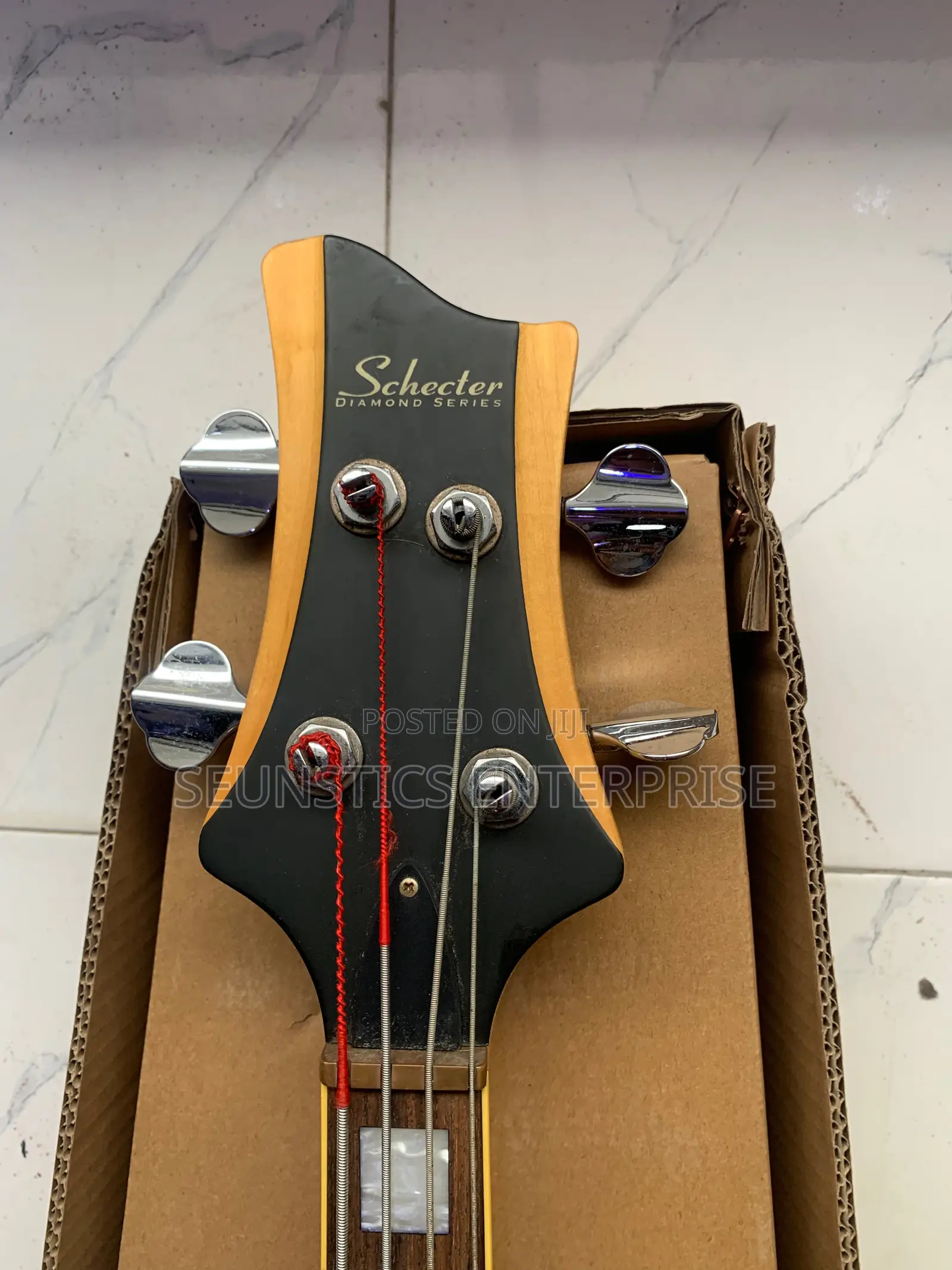 Quality Schecter Diamond Series Four String Bass Guitar