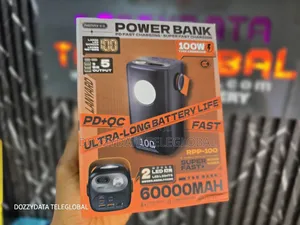 Remax 60000mah 100w RPP-100 Super Fast Charge Powerbank
