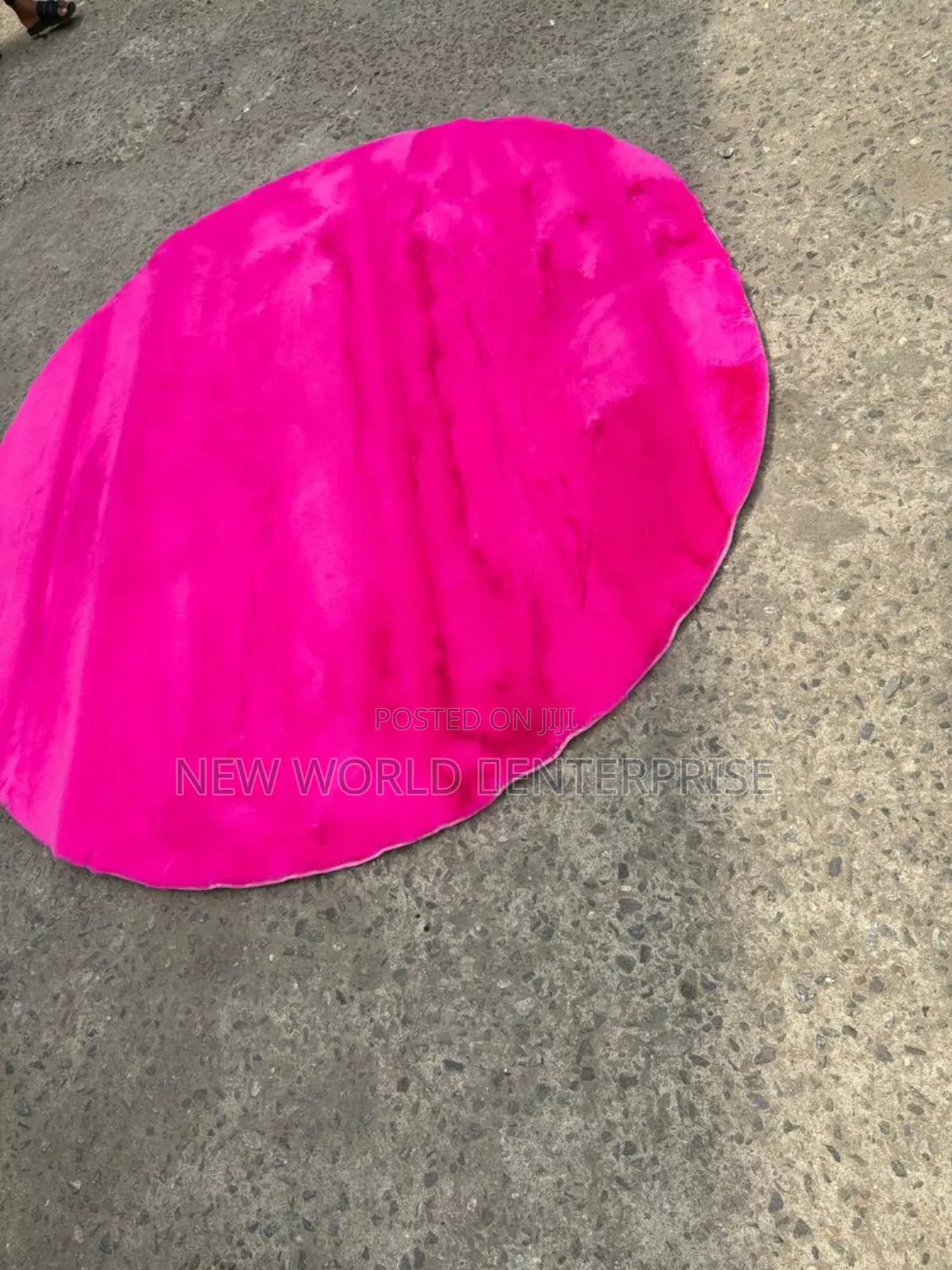 New Modern Round Shape Fur Rug