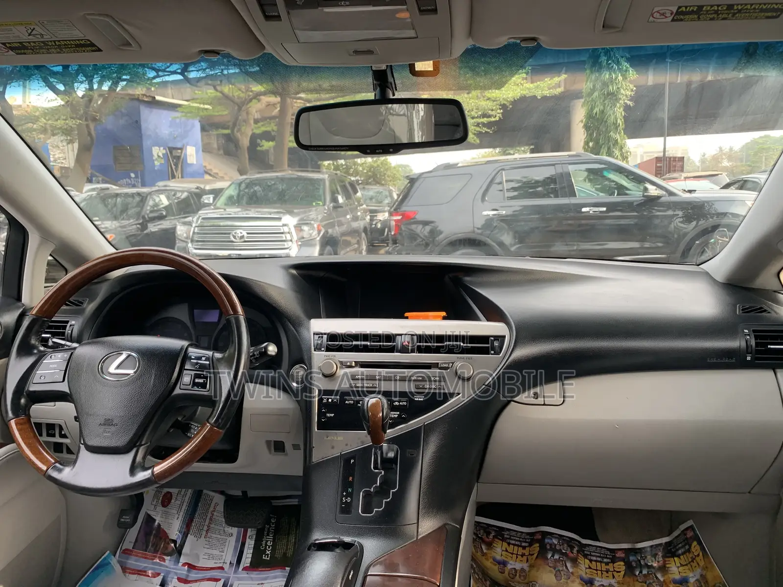 Lexus RX 350 AWD 2012 Gray