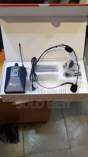 Lapel Microphone Over Head and Neck