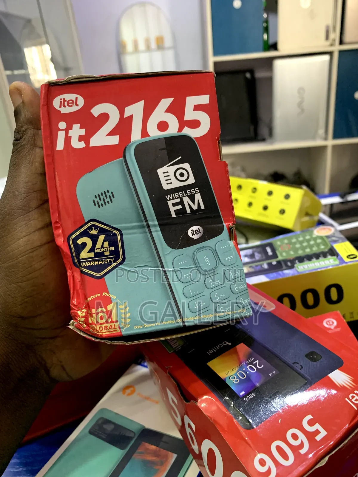 New Itel it2165 Black