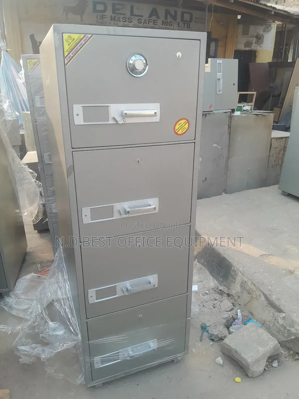 Four Drawings Fireproof Safe Cabinets
