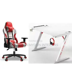 Furgle Gaming Costume Home Office Chair Gaming Desk.