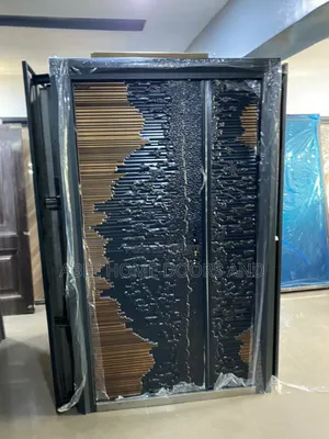 Map Design Cast Door With Big Handle