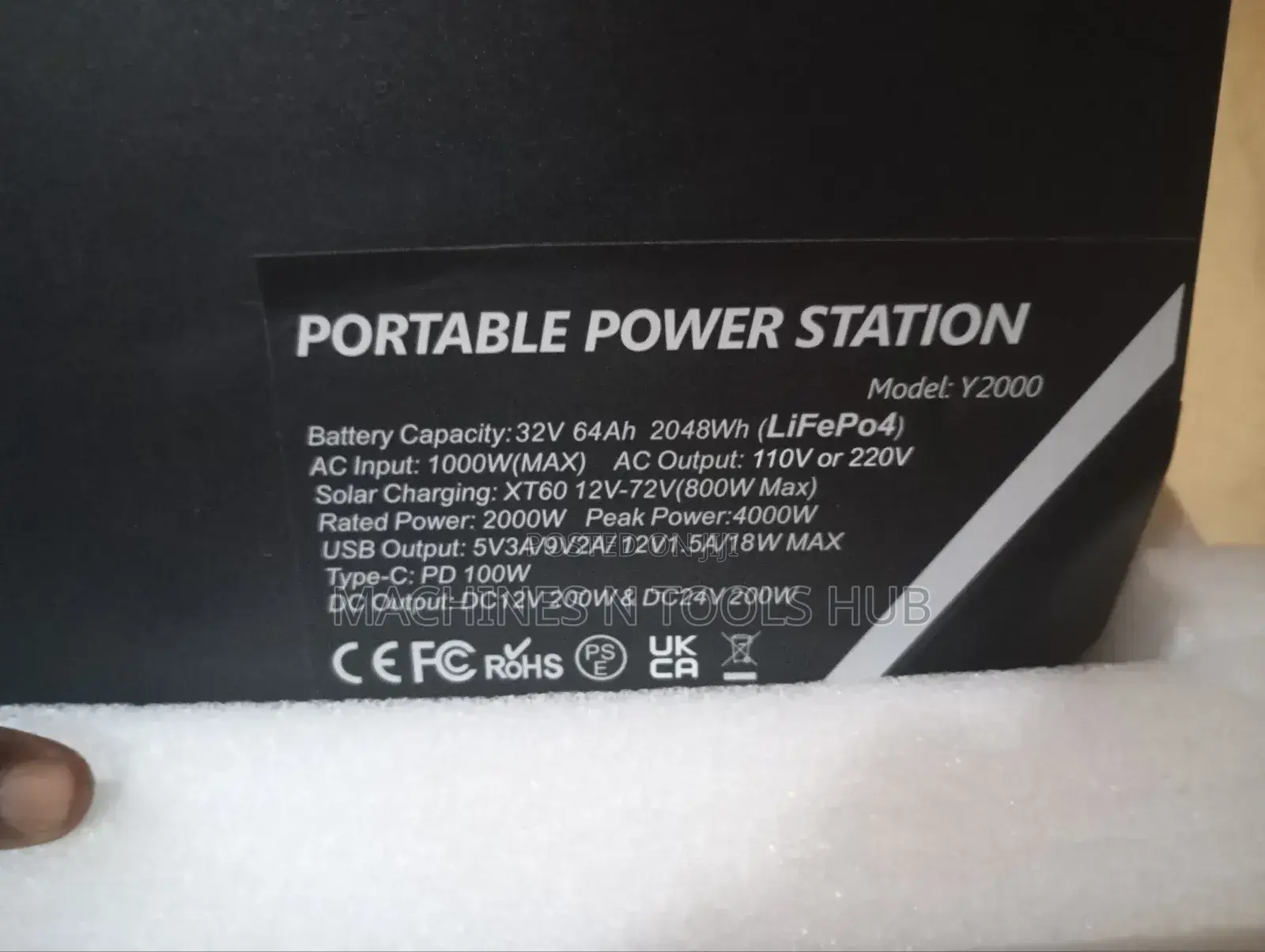 Y2000 Power Station Lifepo4
