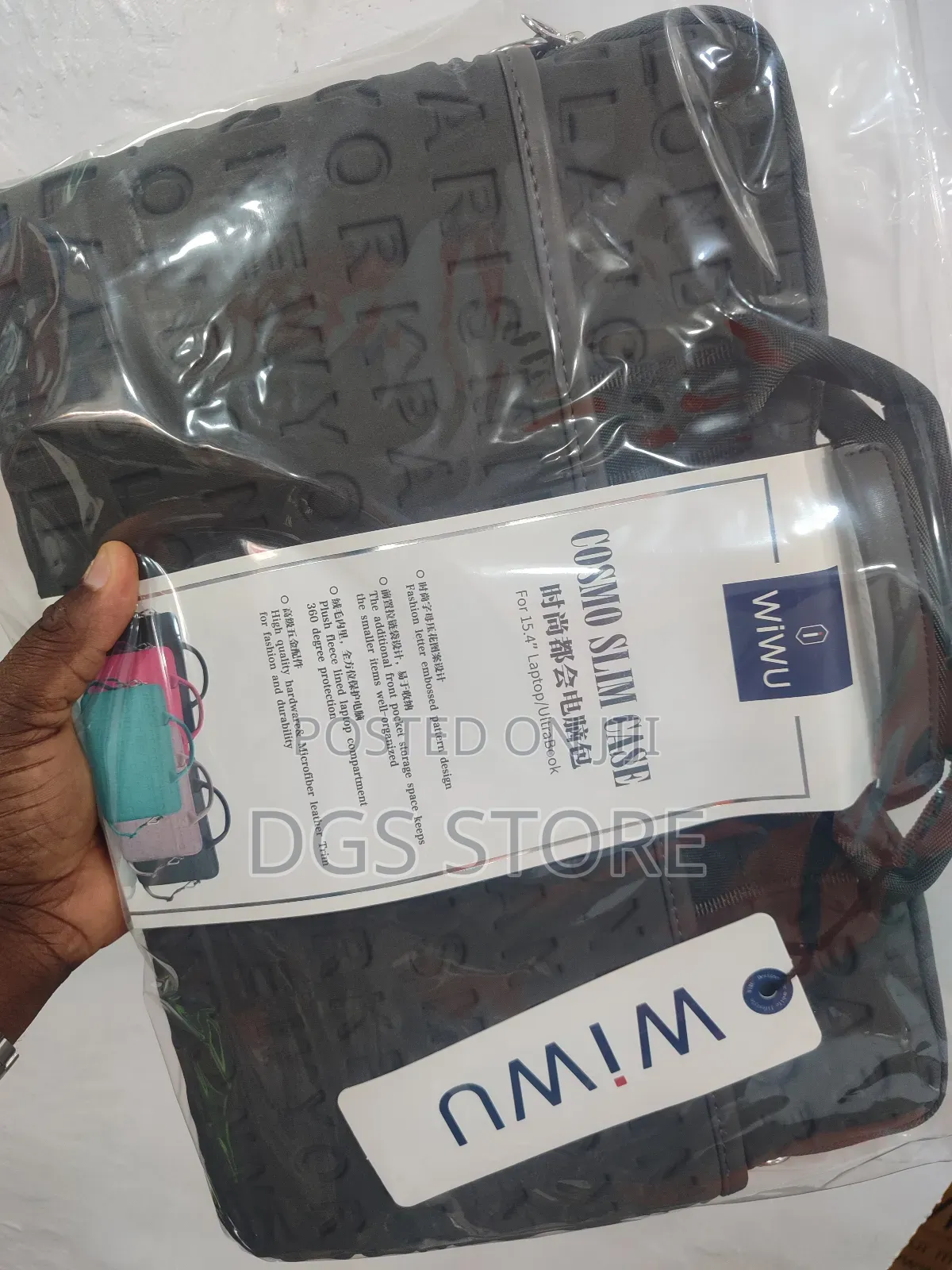 Wiwu Cosmo SLIM Case 15.4" Laptop Bag