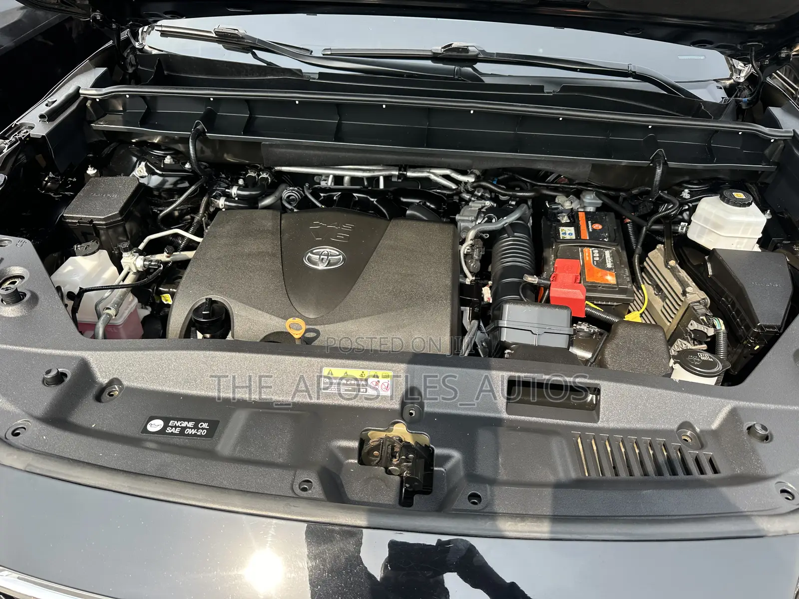 Toyota Highlander Platinum AWD 2020 Black