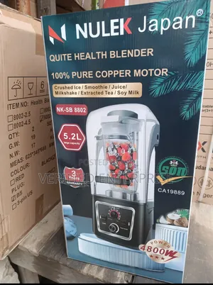 Nulek Japan Quiet Blender - 5.2l