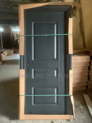 Steel Door  Gray Colour