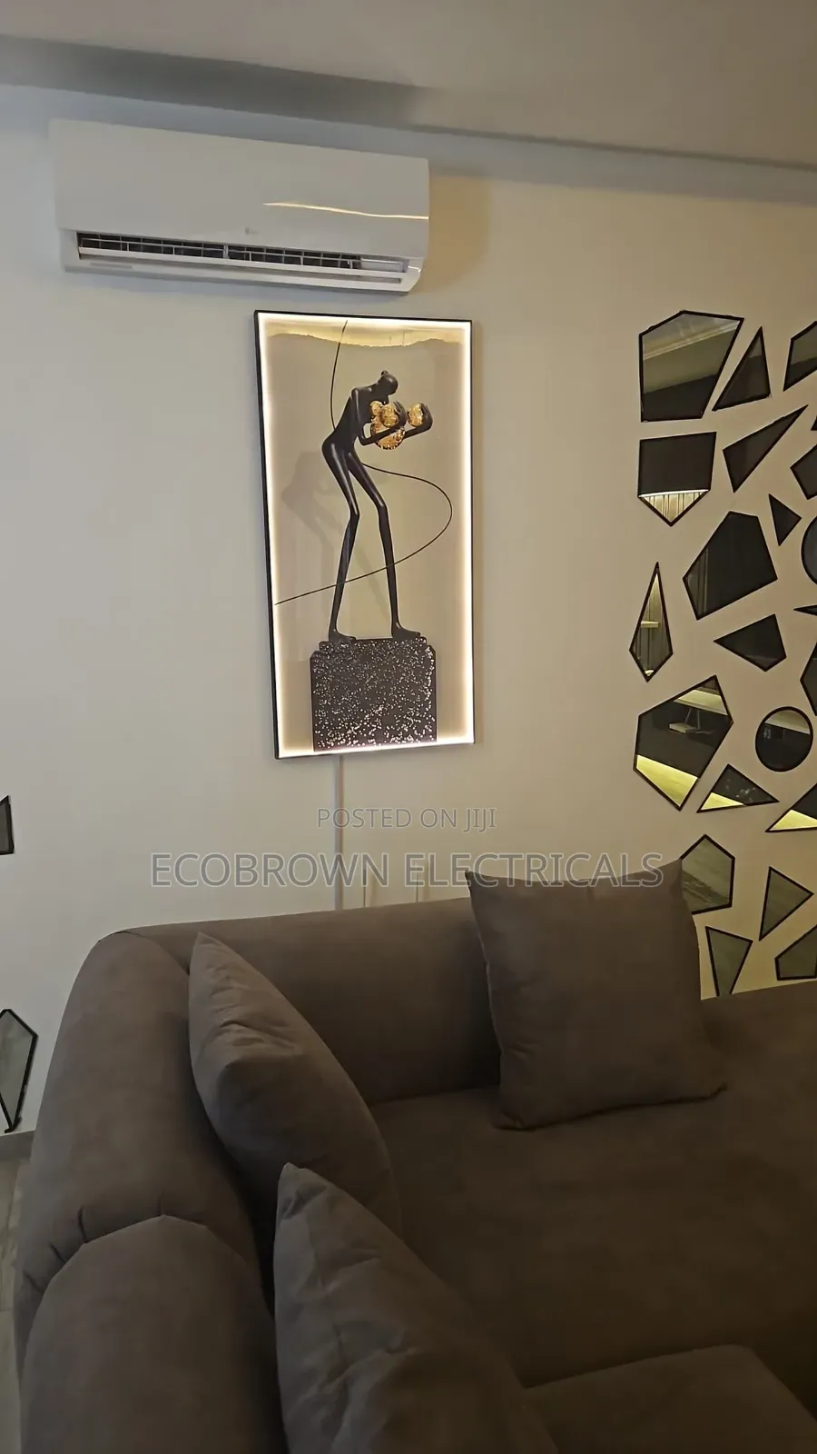 LED Wall Art Interior Frame With Remote Control