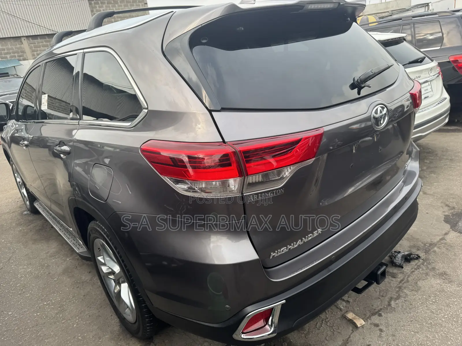 Toyota Highlander 2016 Gray