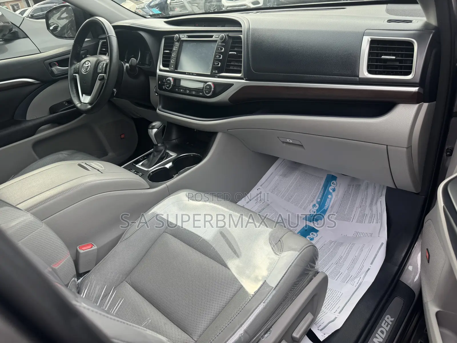 Toyota Highlander 2016 Gray