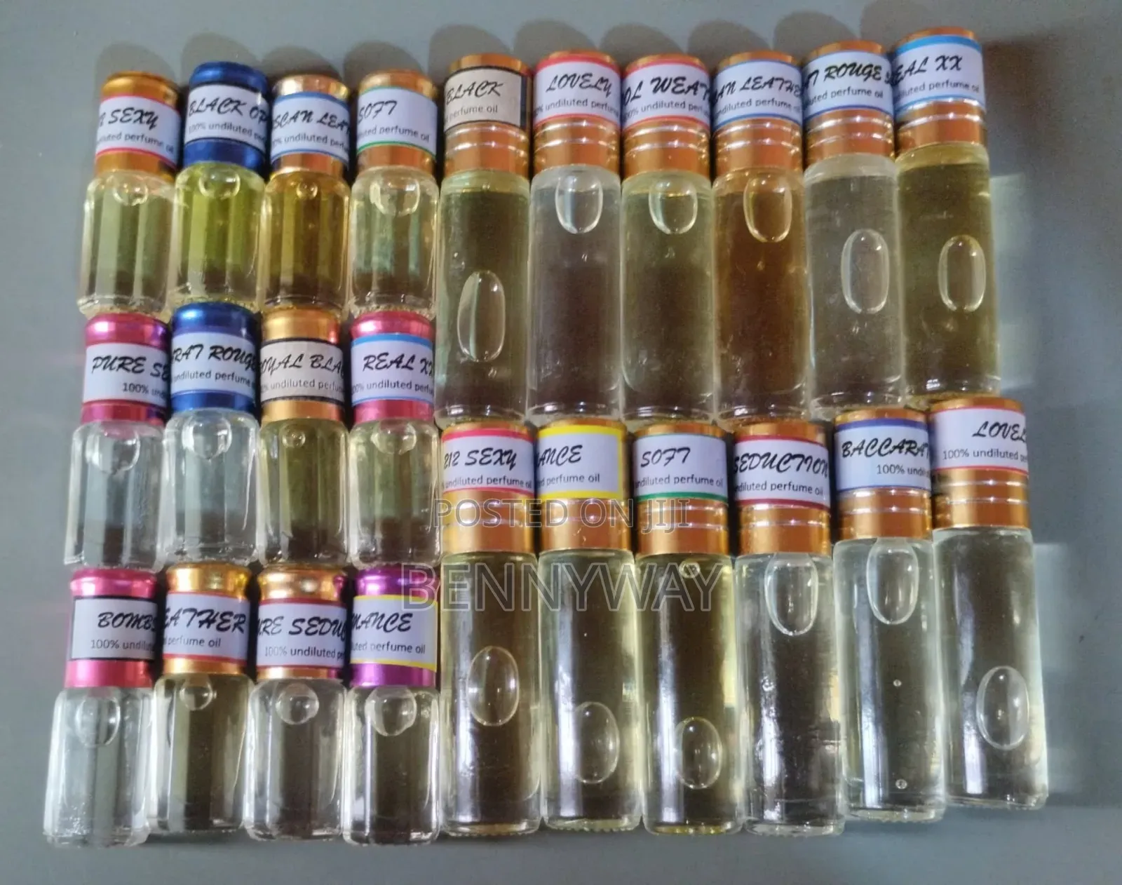 Undiluted Oil Perfumes