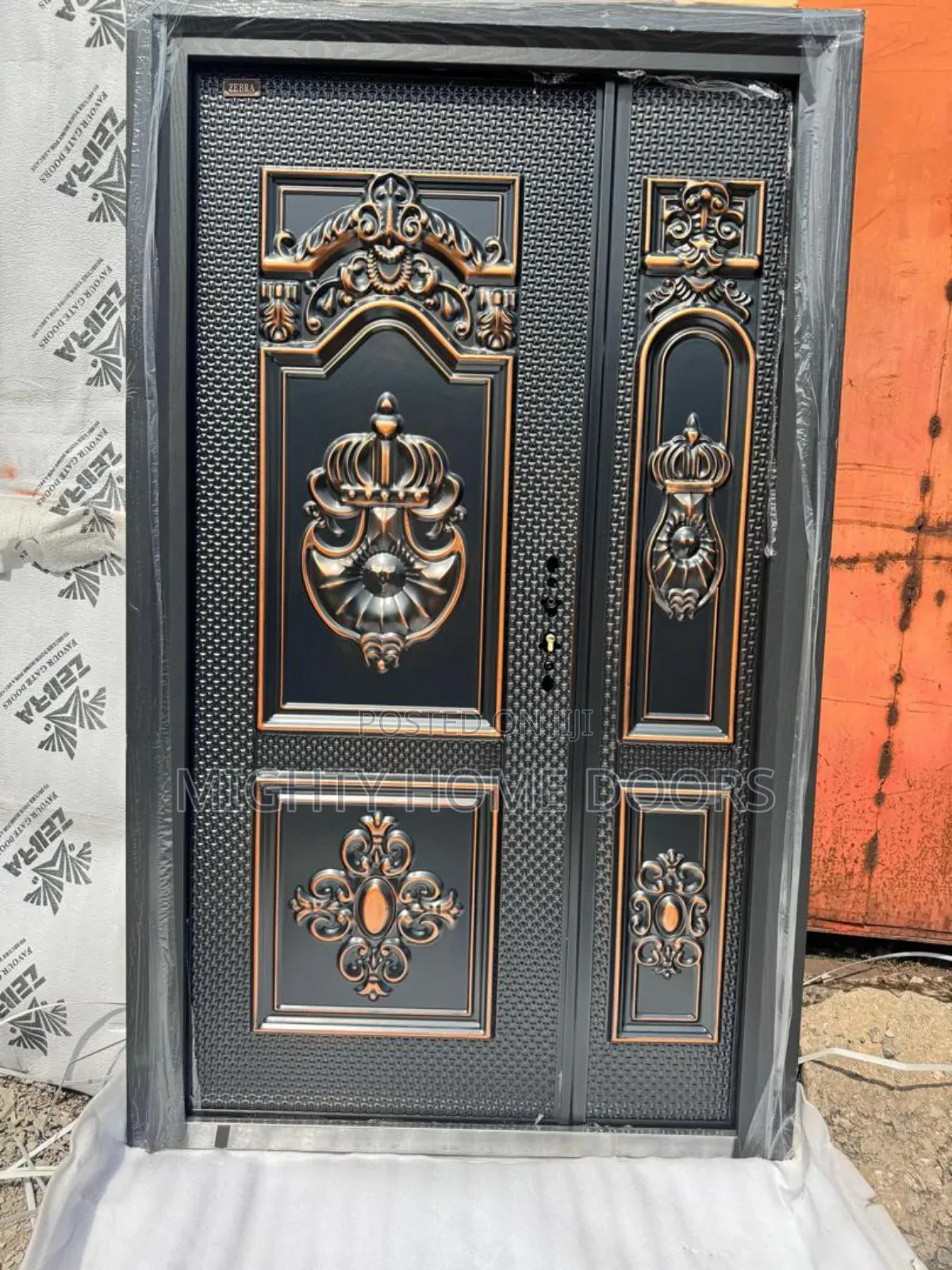 First Class Royal Copper Door