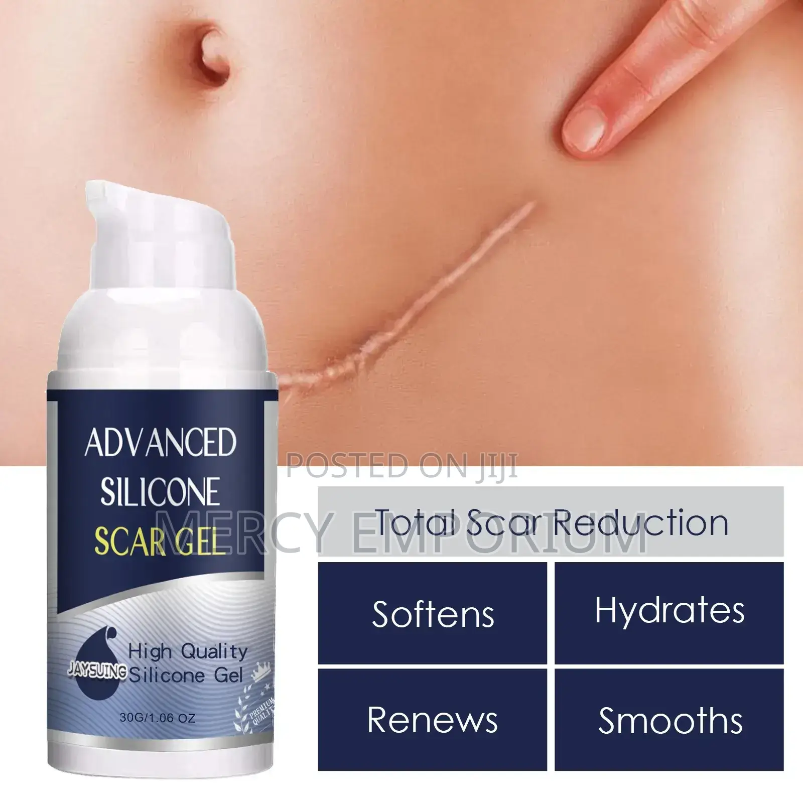 Advanced Silicone Scar Remover Gel Cream