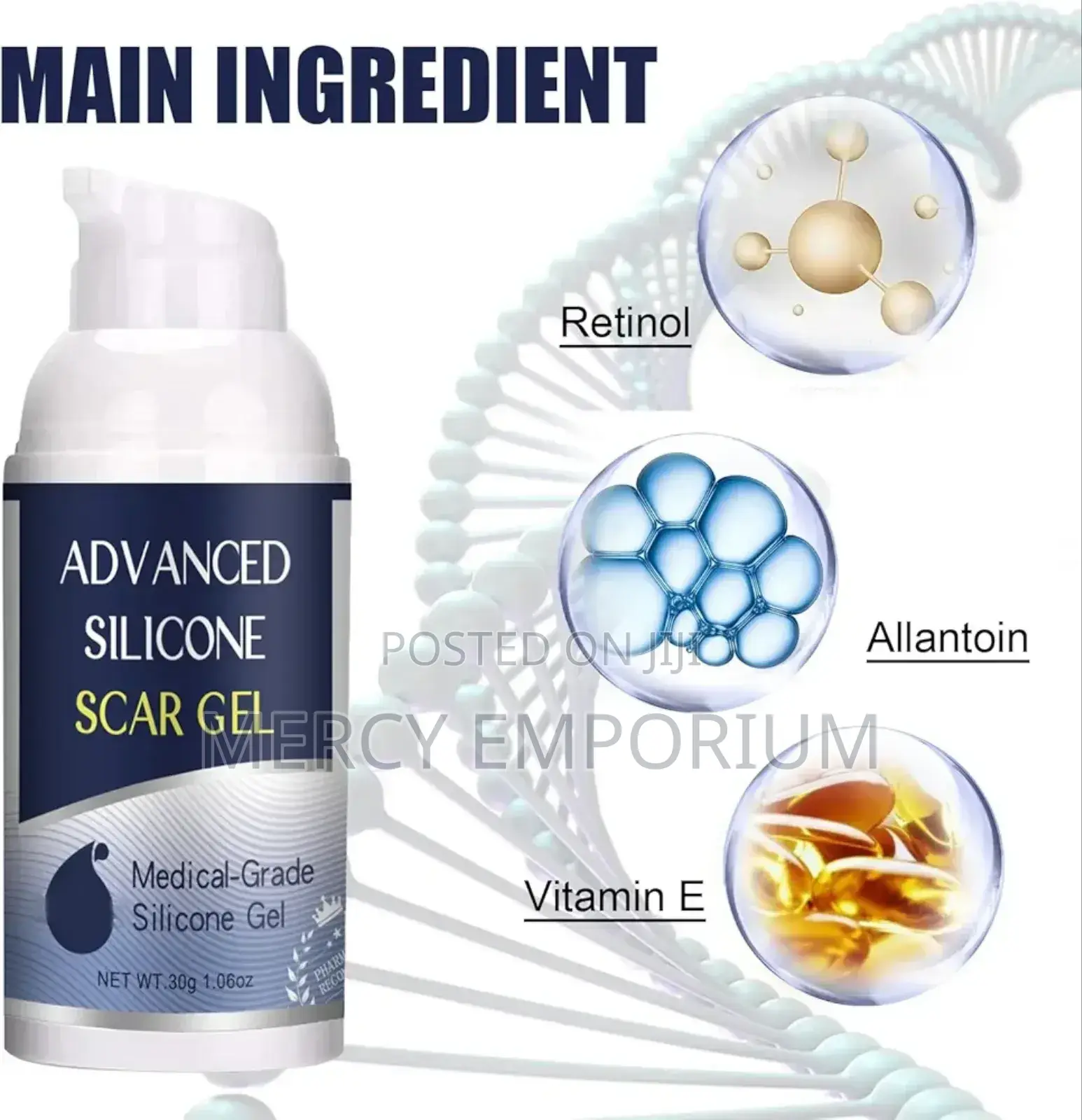 Advanced Silicone Scar Remover Gel Cream
