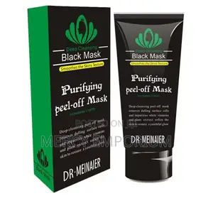 Face Peel Off Mask. Black Deep Cleaning Mask