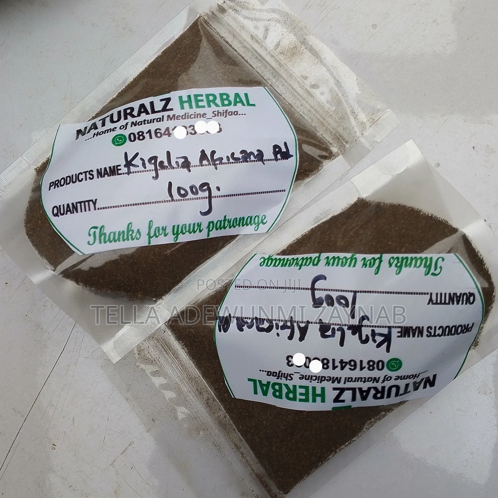 Kigelia Africana Powder (Sausage Fruit Powder) -100g