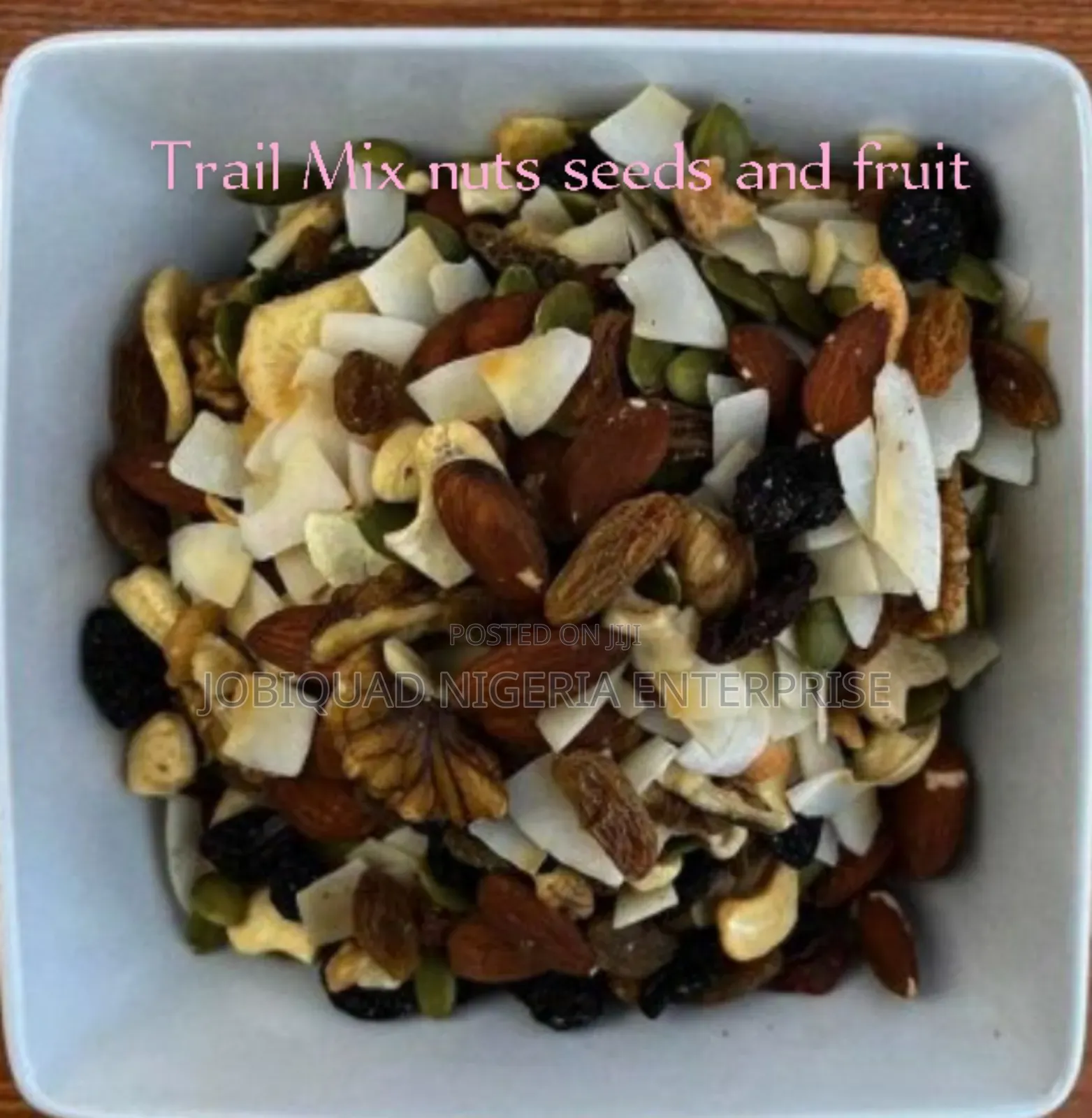 Trail Mix Organic Nuts Seed Fruits 250g