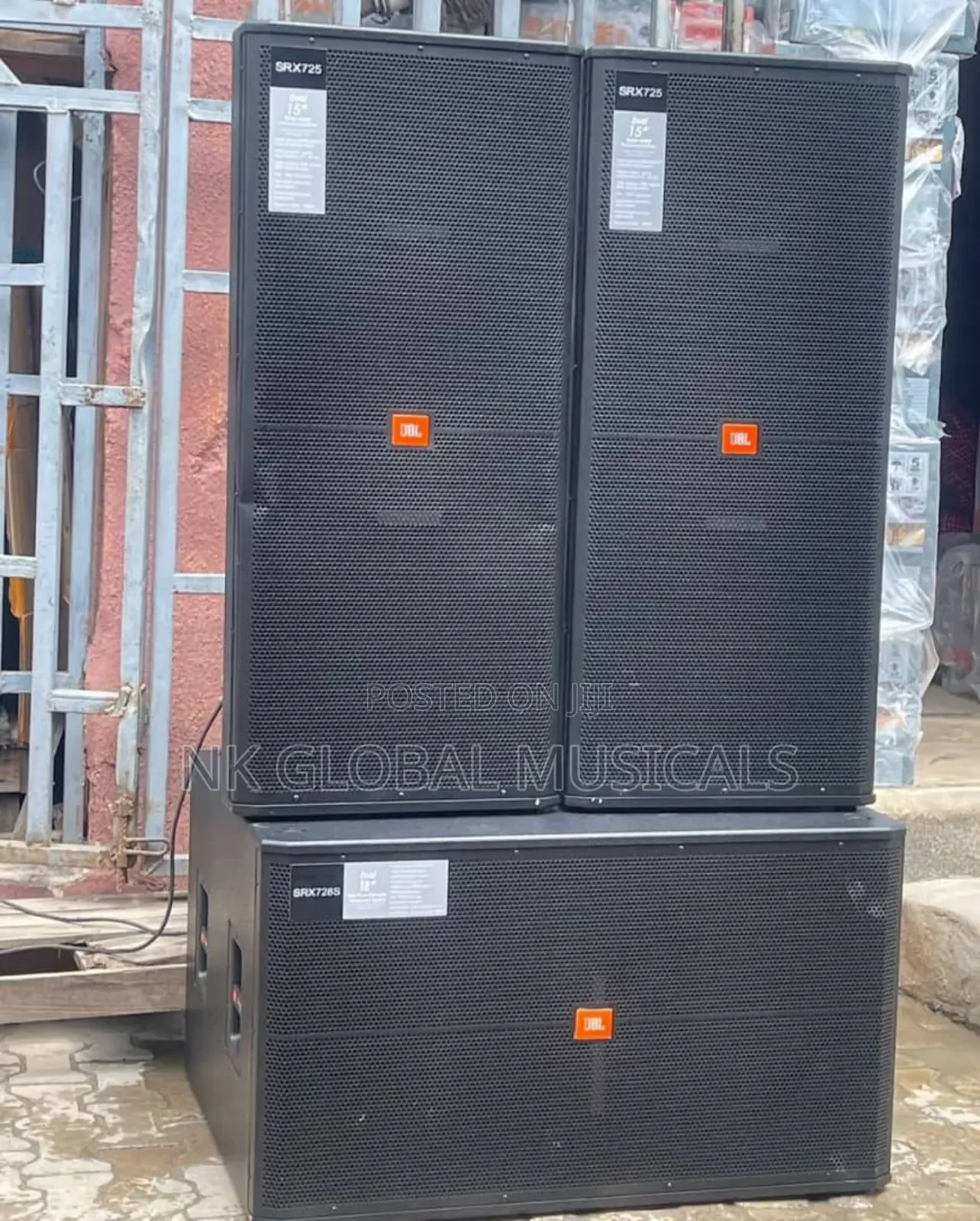 JBL Speaker Full Range and Double Sub