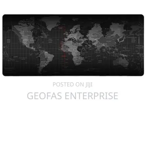World Map Pattern Mouse Pad 70 * 30 Cm Soft Rubber