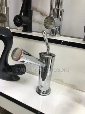 New Ideal Silver Basin Mixer Tap