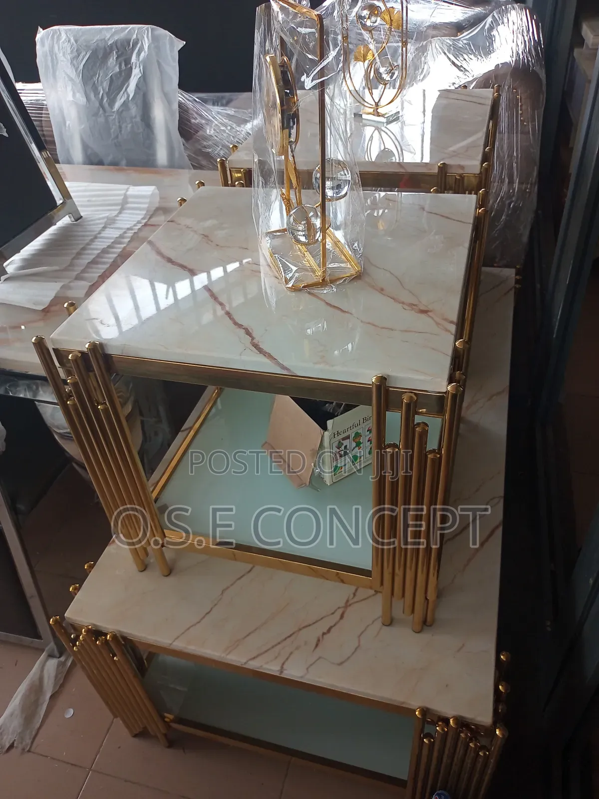 Exquisite Imported Centre Table and Stools
