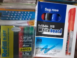 XSG Refillable 35b Whiteboard + Refill(Set of 24pieces)