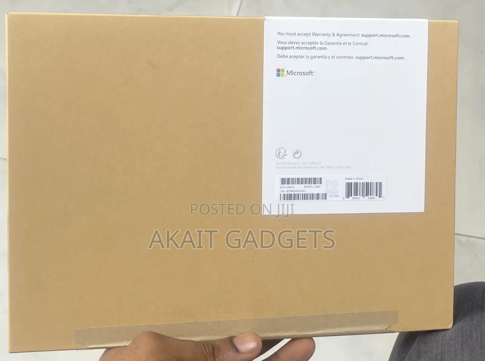 Microsoft Surface Go Type Cover