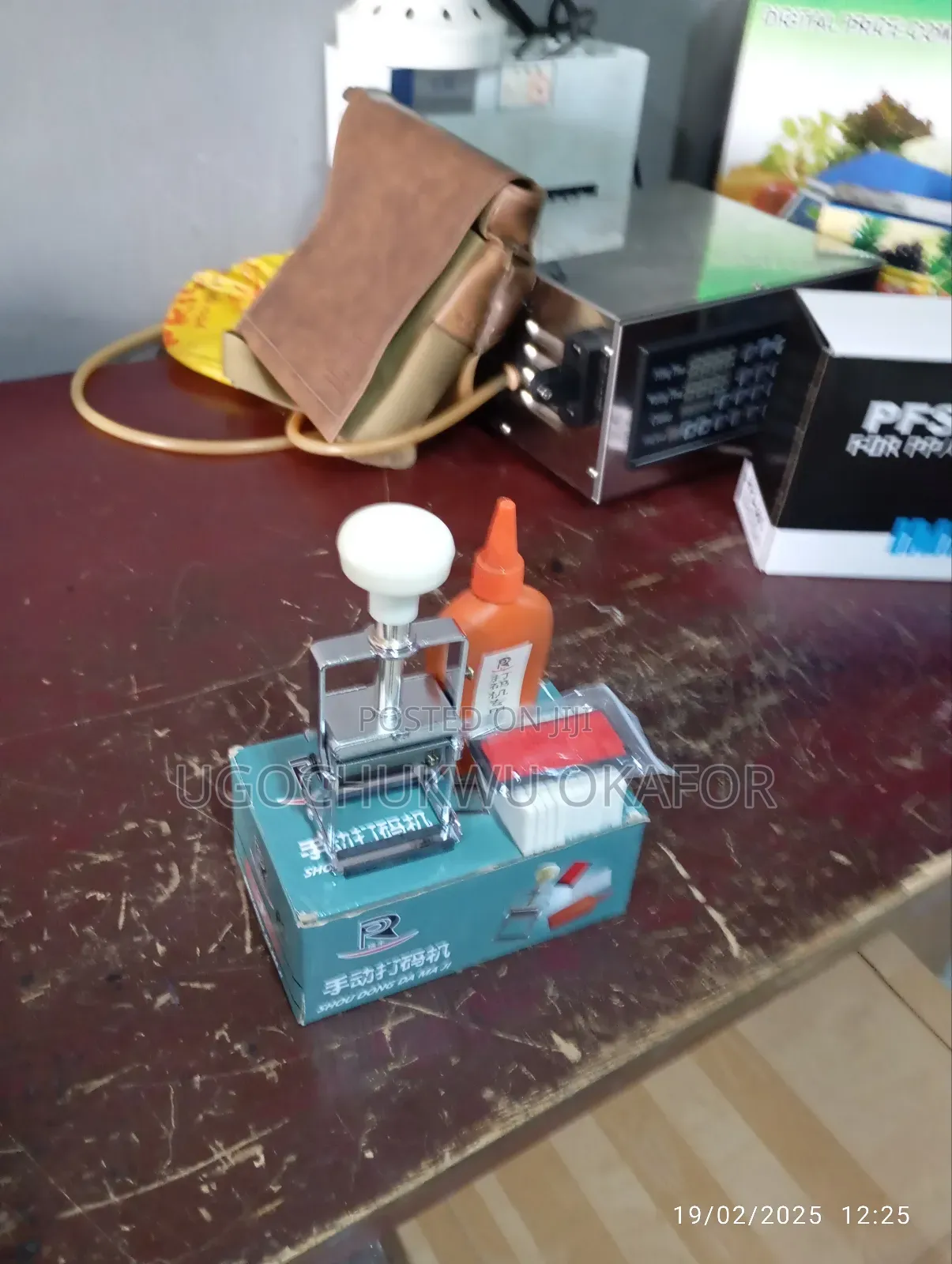 Manual Coding Machine Stamp Codding Machine