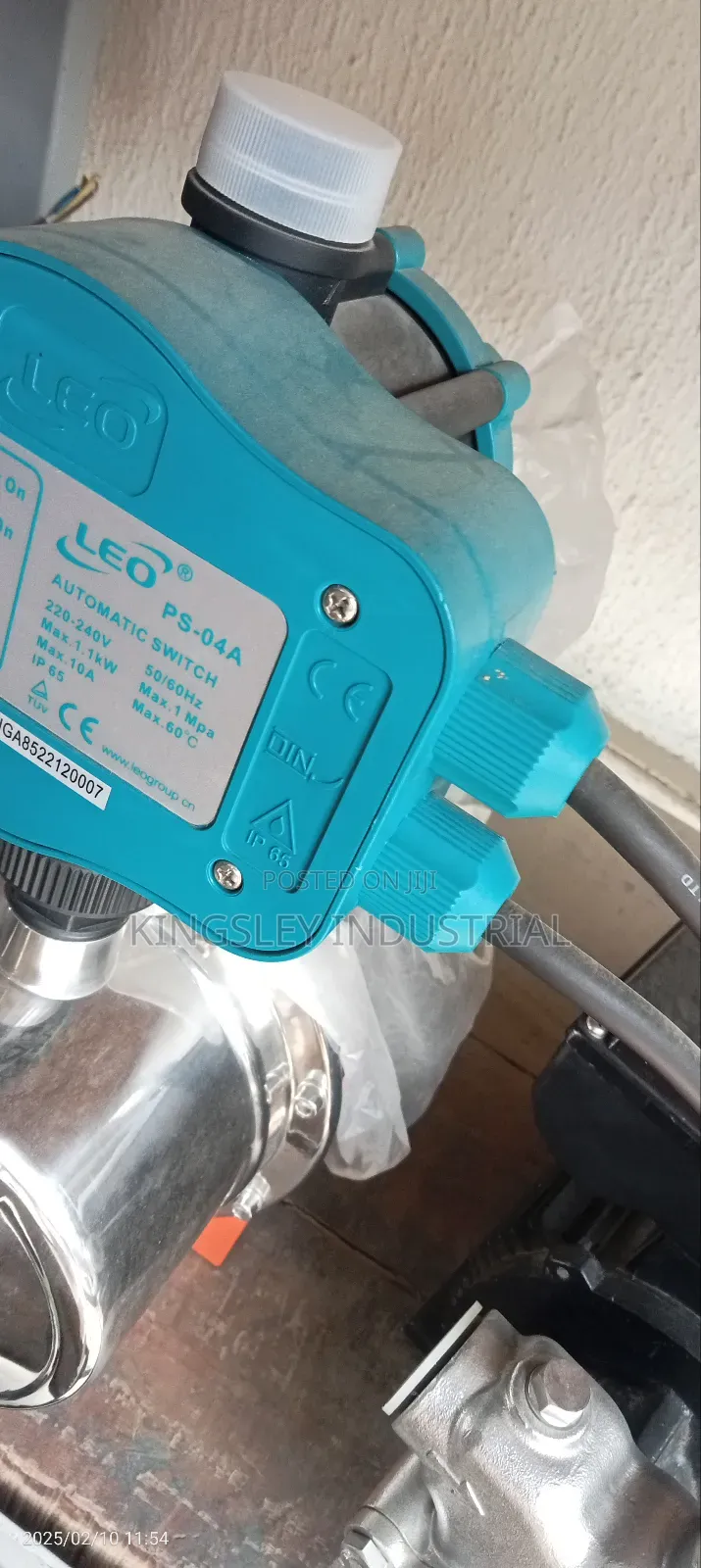 Water Pressure Switch Leo
