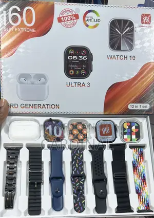 I60 Suit 12 in 1 Smart Watch.
