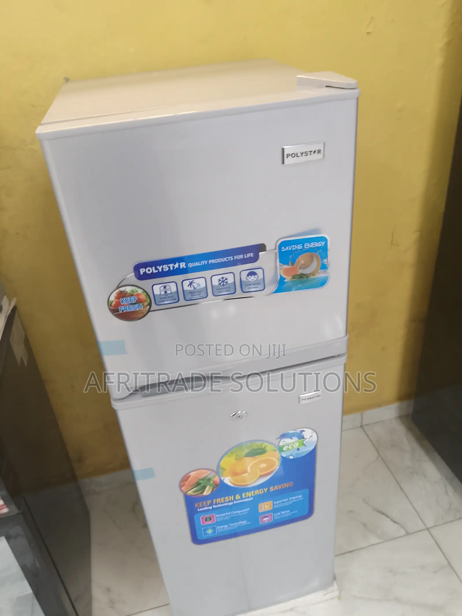 Brand New Polystar Freezer Double Door Pv-Dd257dc