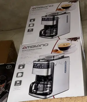 Ambiano Coffee Machine With Integrated Grinder - 1.5L