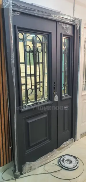 Armoured French Glass Door for Anti Room