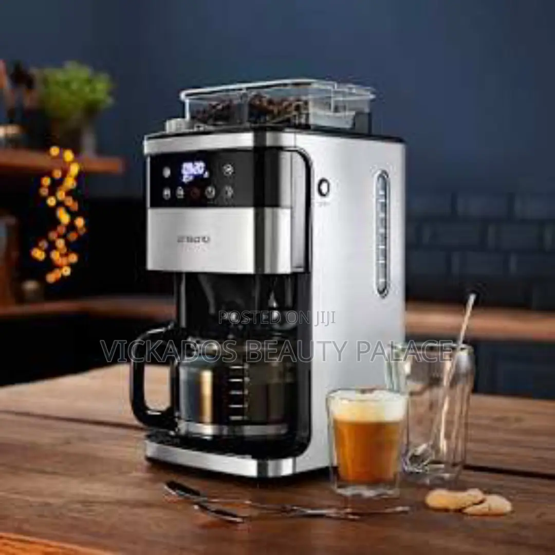 Ambiano Coffee Machine With Integrated Grinder - 1.5L