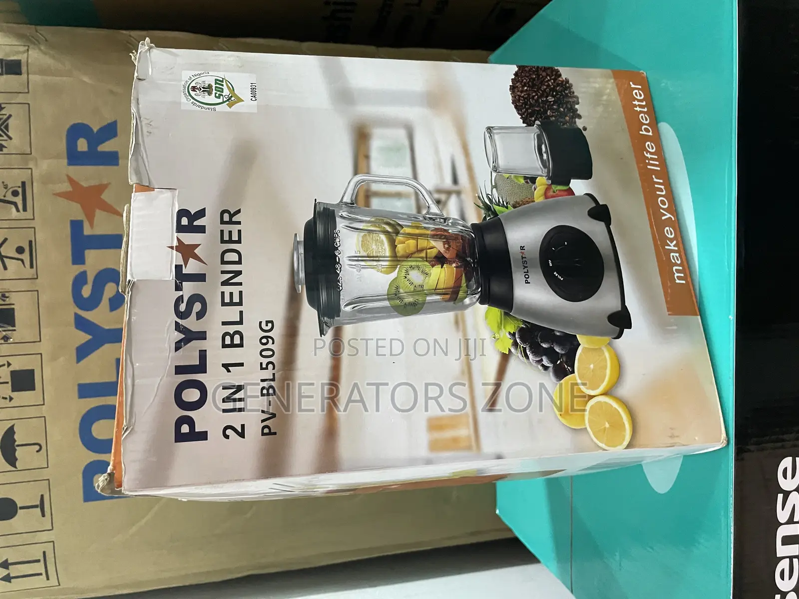 . Homogenize Polystar 2-in-1 Blender (PV-BL509G)
