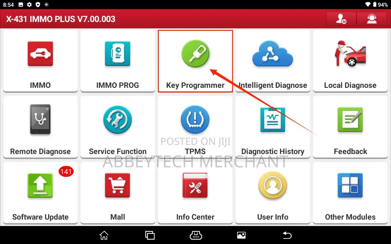 Launch X431 Key Programmer X 4 Keys Set Immo Programin Tools