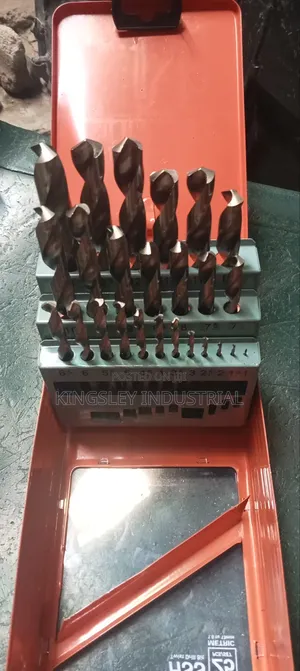 Metric Drill Bit Set 1 to 13mm