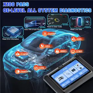 Xtool X100 Pads Immo Key Ecu Programmin Full System Scanner