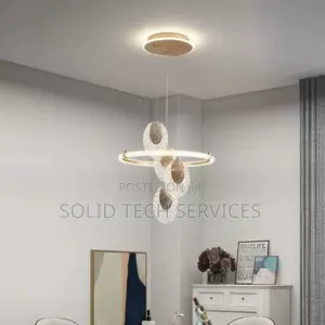Led Droplight Chandelier Warmwhite Blue and Violet