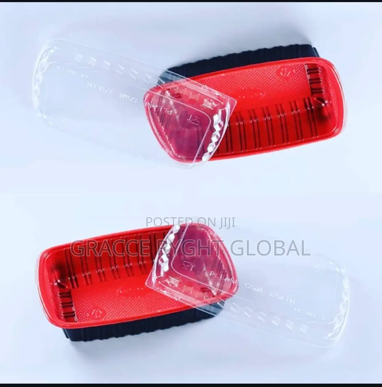1000ml Disposable Plates With Transparent Lids